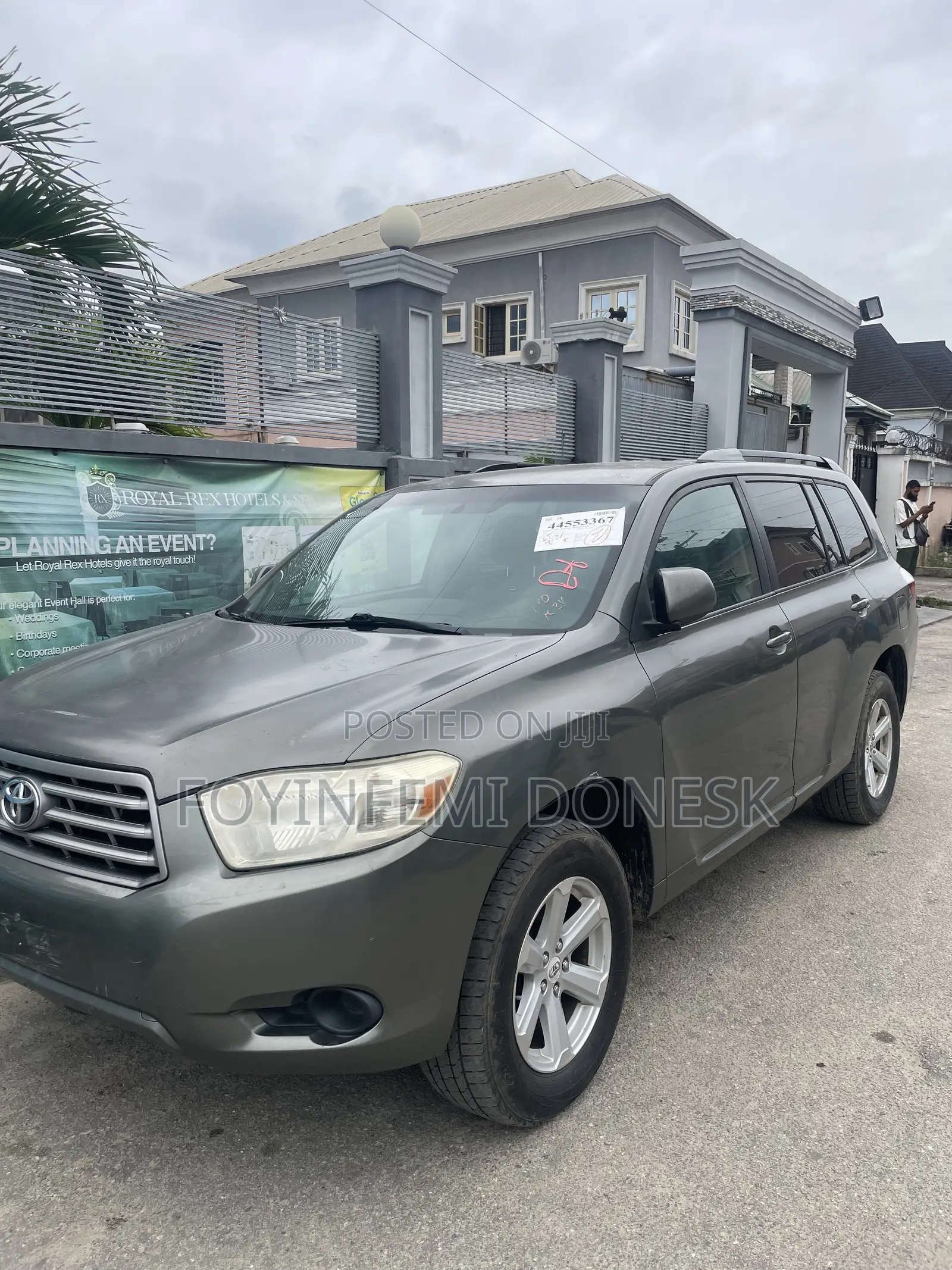 Toyota Highlander 2010 Gray