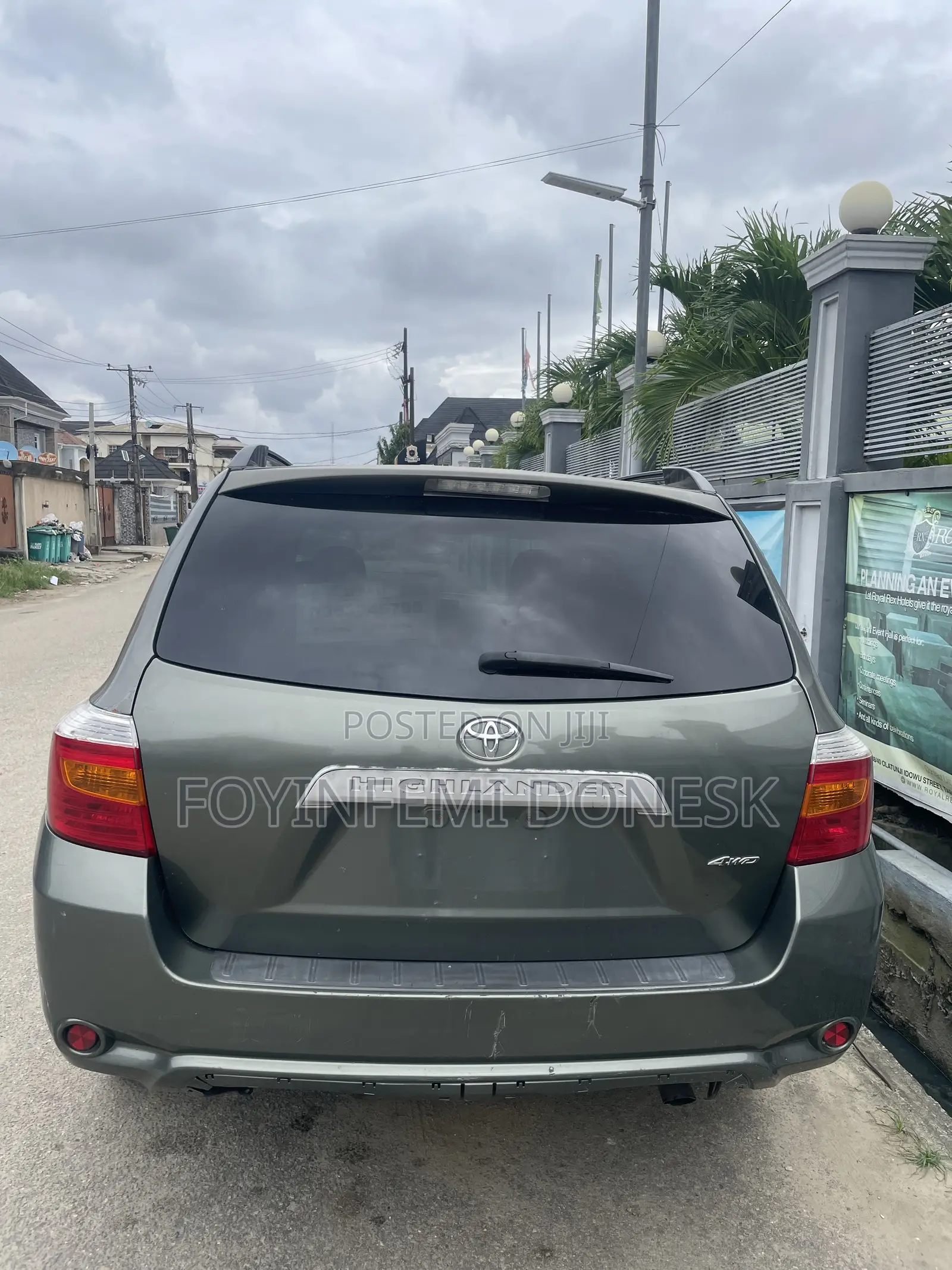 Toyota Highlander 2010 Gray