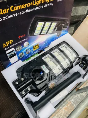 450W Ai Solar Camera+lighting 2in1