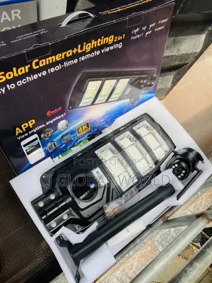 450W Ai Solar Camera+lighting 2in1