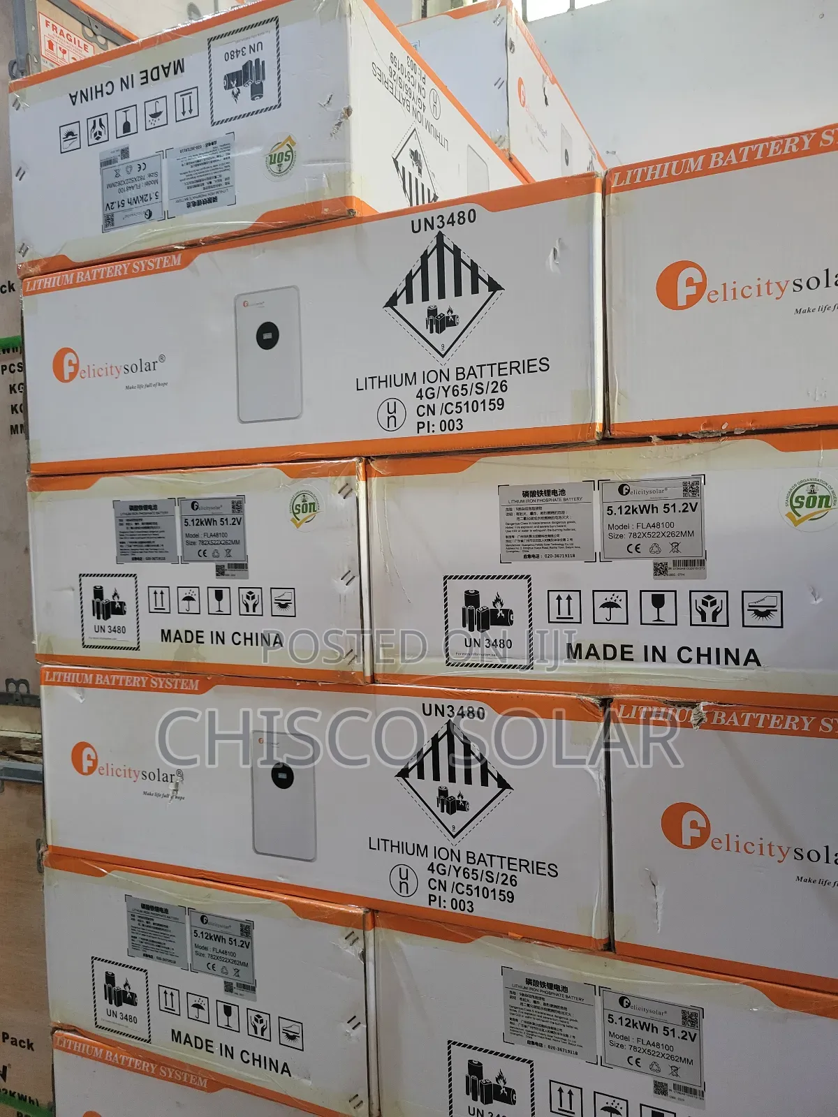 5kwh 48v Felicity Lithium Battery