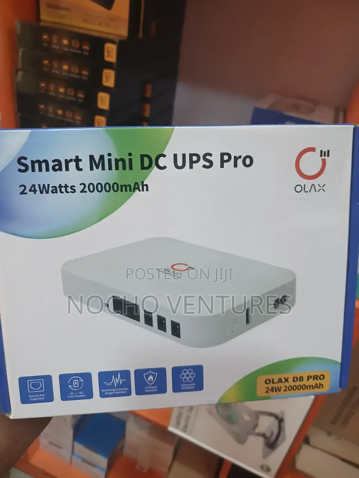 Flax Smart Mini DC Ups Pro 24watts 20000maj