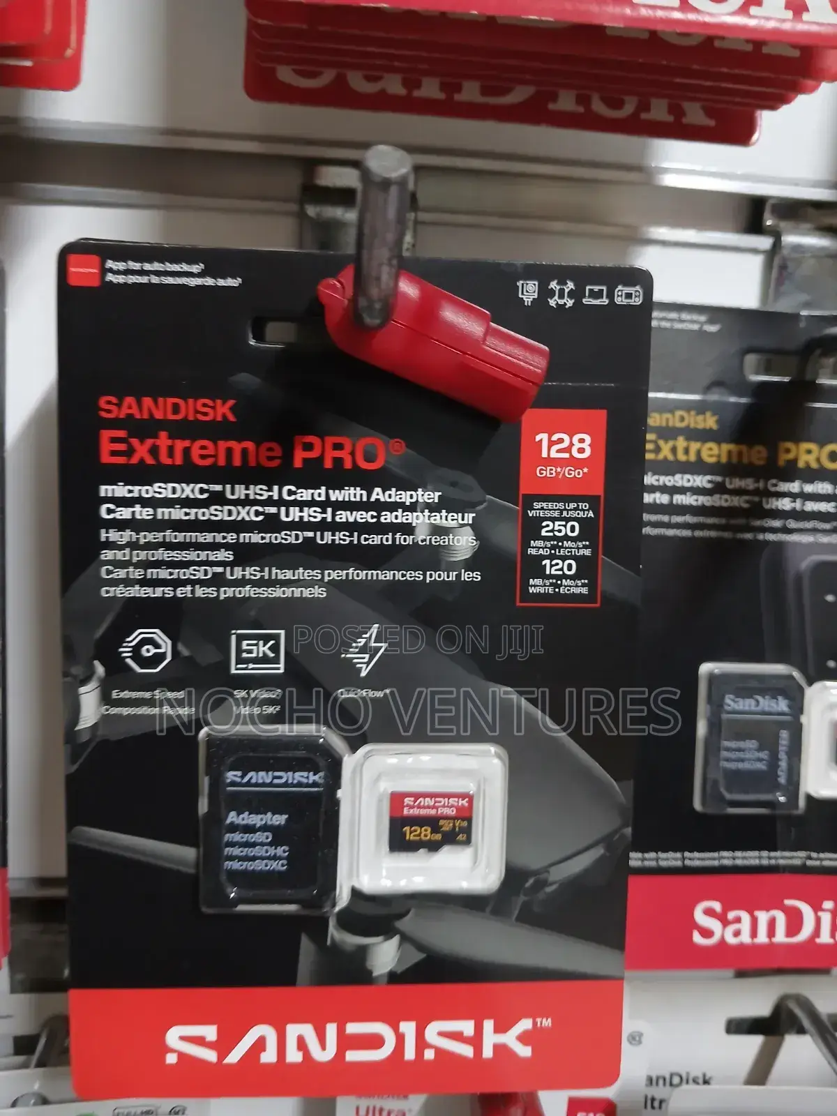 SanDisk 128gb Extreme Pro Memory Card 250mbps