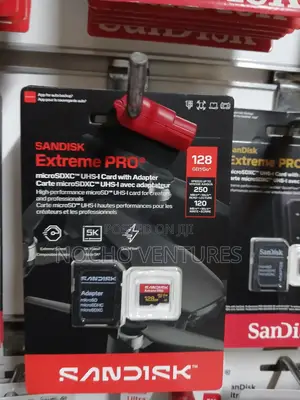 SanDisk 128gb Extreme Pro Memory Card 250mbps