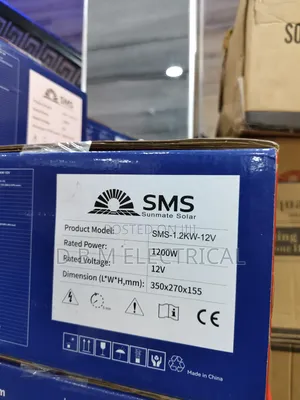1.2kva 12v SMS Solar Inverter Hybrid