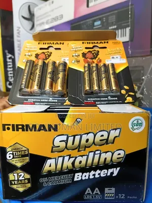 Firman AA+ AAA Super Alkaline Batteries Heavy Duty Battery LR6 1.5V