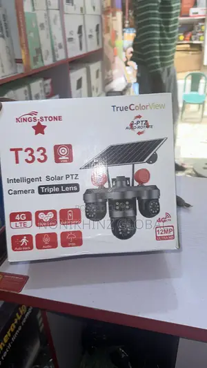 The T33 Solar Camera PTZ 12mp