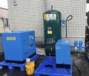 20hp Screw Compressor With Air Dryer and 500liters Tank Installed