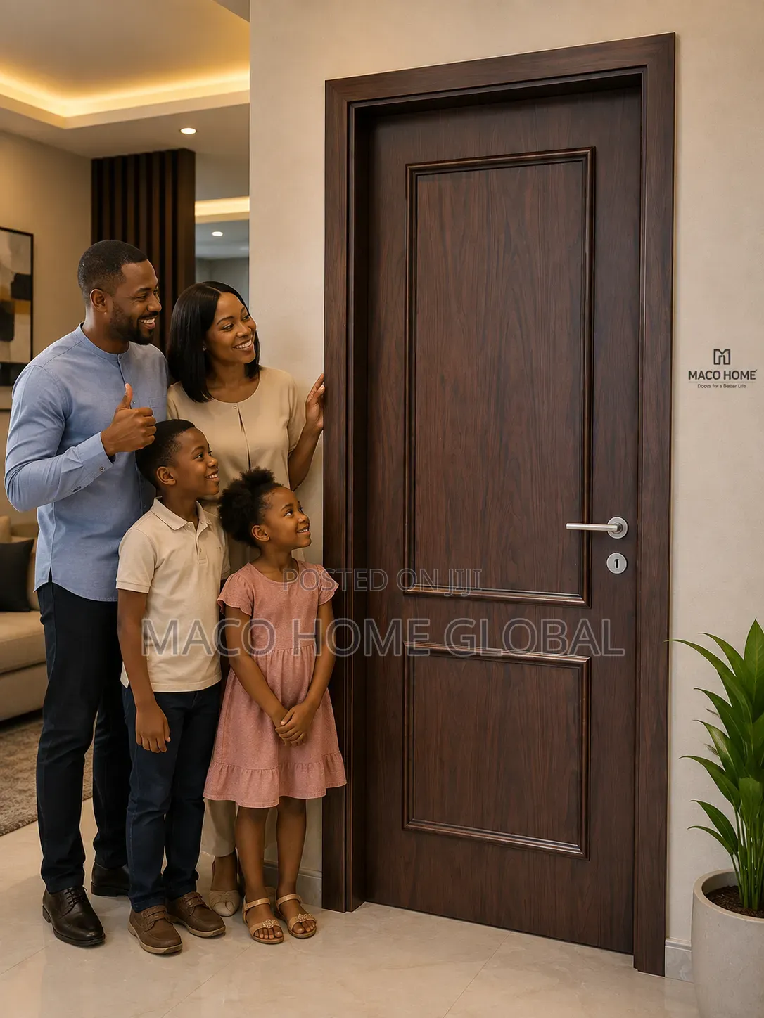 WPC Room Door 3ft by 7ft