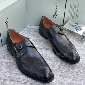 Richwanaz Monk Strap Men Shoes | No Lace Easywear
