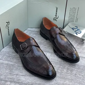 Richwanaz Monk Strap Men Shoes | No Lace Easywear