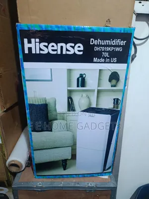 Hisense DH7019KP1WG 50-Pint 2-Speed Dehumidifier