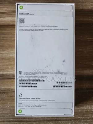 New Apple iPhone 17 Pro Max 2 TB Blue
