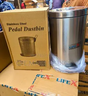 Stainless Steel Pedal Dustbin