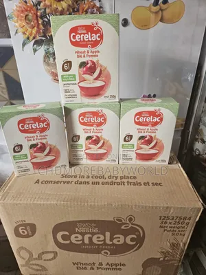 Nestle Wheat Apple Cerelac Bag in Box