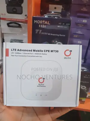 Olax LTE Advanced Mobile Cpe MT30 With Ethernet Port