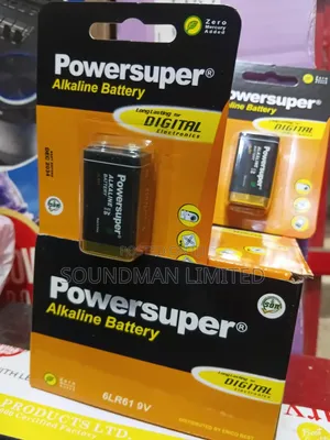 Powersuper 9V Alkaline Battery LR61