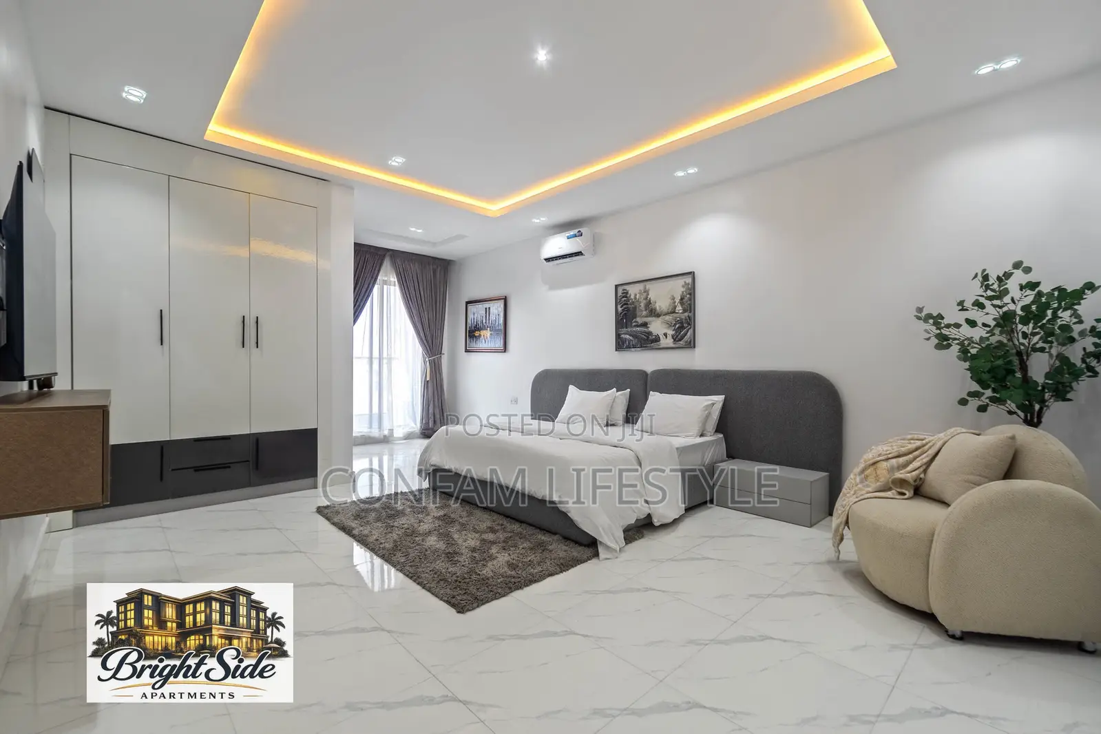 Luxury 1-Bedroom Apartment