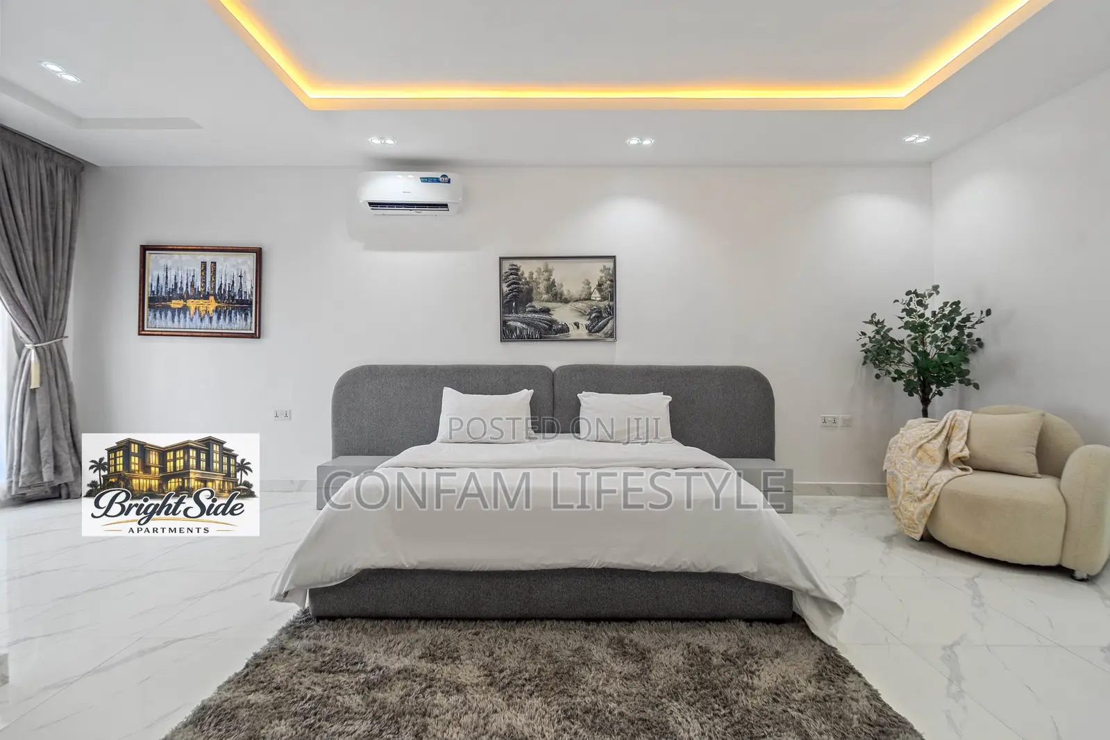 Luxury 1-Bedroom Apartment