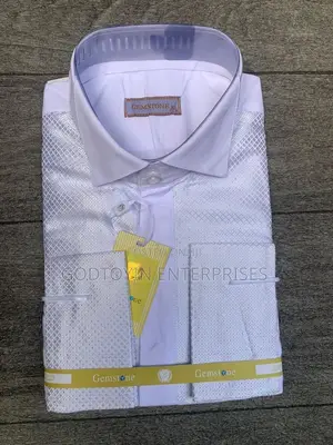 Crisp White Formal Shirt
