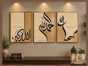 Modern 3-Piece Acrylic Wall Art Decor Frames