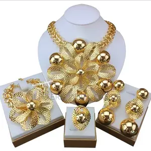 Luxury Gold-Plated Statement Jewelry Set for Women