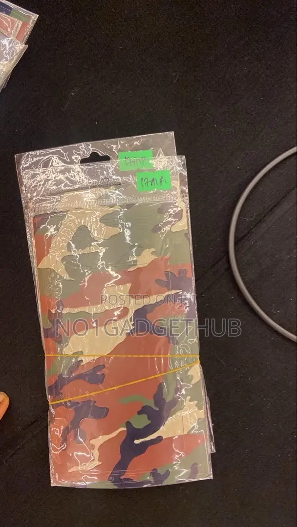Camouflage iPhone Stickers