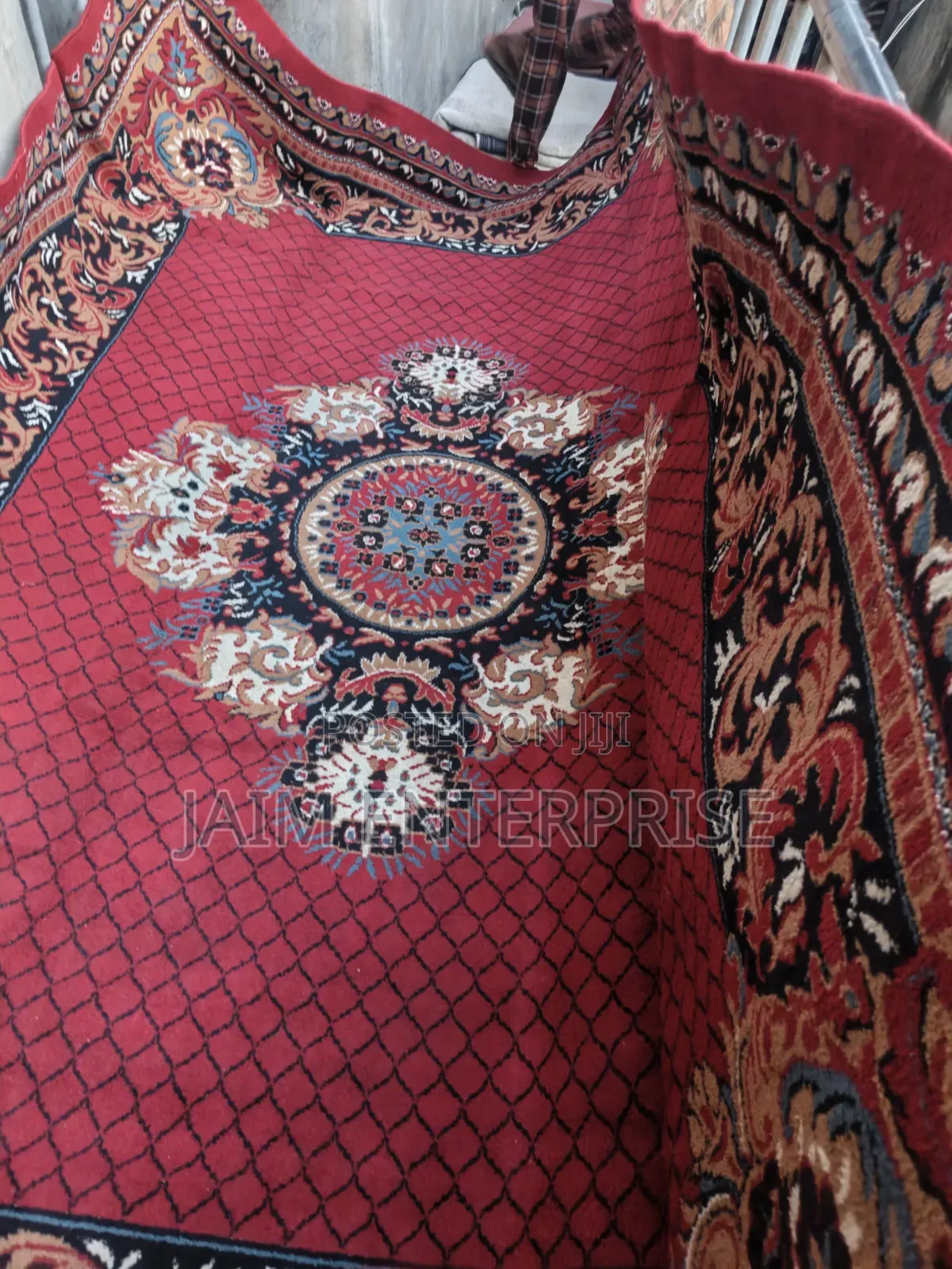 9 by 12 Arabian Multicolored Center Rug