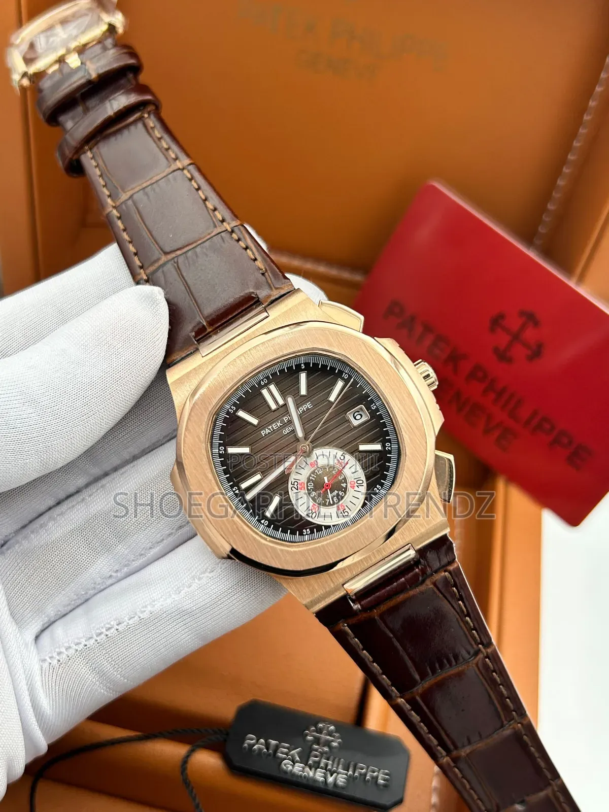 Patek Philippe Wristwatch in Leather Straps
