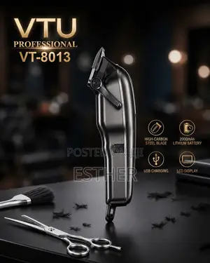 VTU Professional Rechargeable Clipper