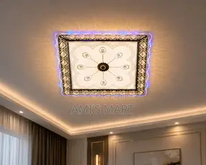 Quality Crystal Design Ceiling LED Flush Mount Light by 500mm