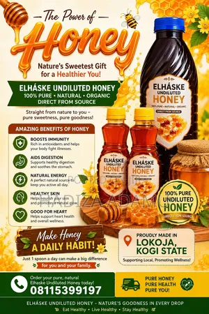 Buy Your Undiluted Honey From Me, Nationwide Delivery Is Available