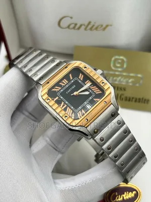 Cartier Goll Plated Steel Swiss Watches