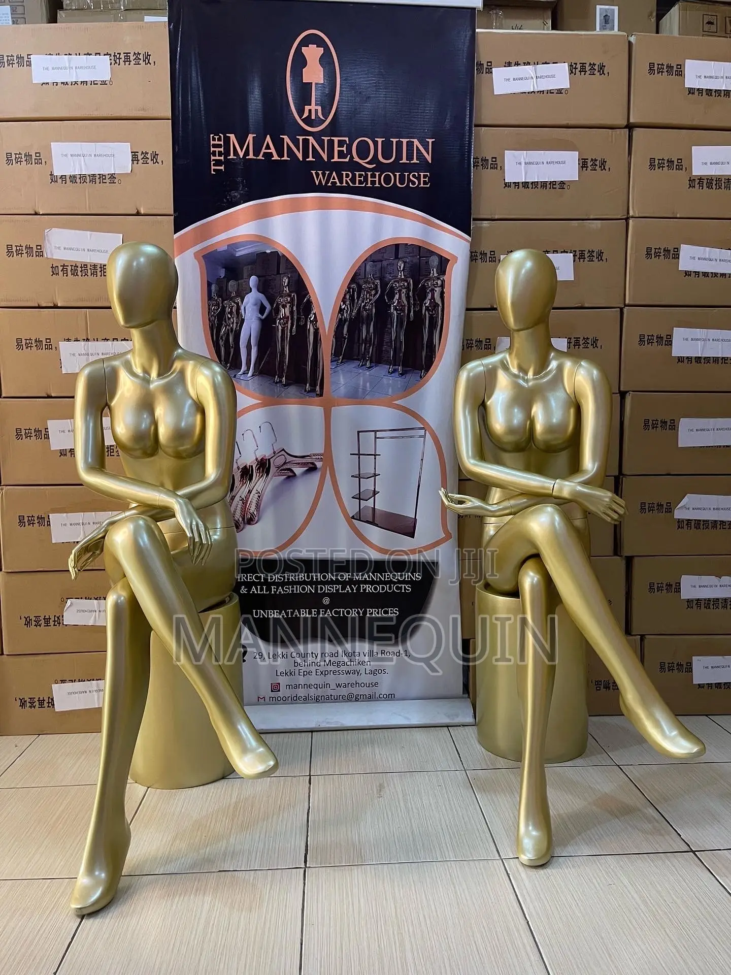Sitting Mannequin