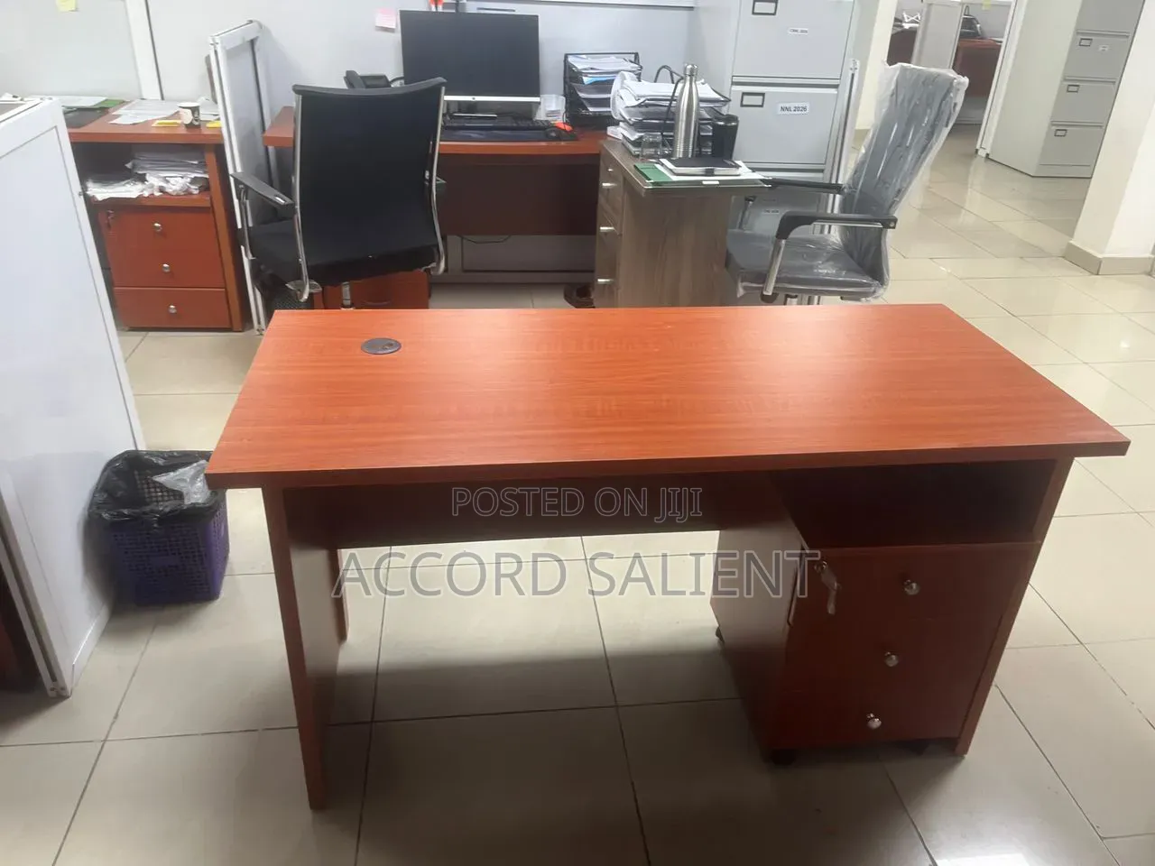 Office Table With 3 Drawers