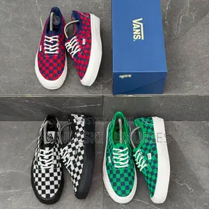 Original Vans Premium Authentic 44 Enginneered Kint Punk Check Sneaker