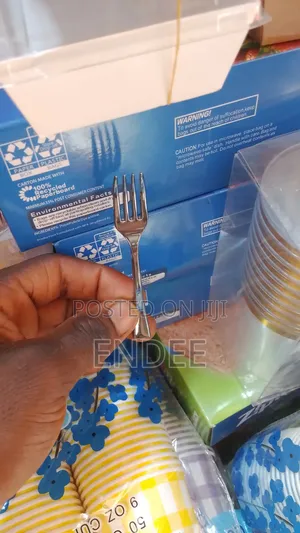 Ice Cream Spoon and Fork or Small Chops Picker by 36piec