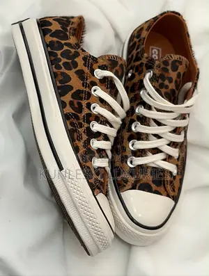 Original Converse Chuck Taylor All Star 70 Low Leopard Print Sneakers