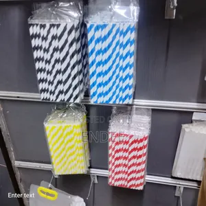 Coloured Paper Straw