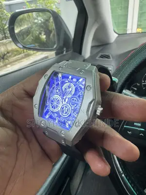 Barrel Mechanical Skeletonized Watch