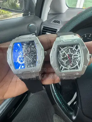 Barrel Mechanical Skeletonized Watch