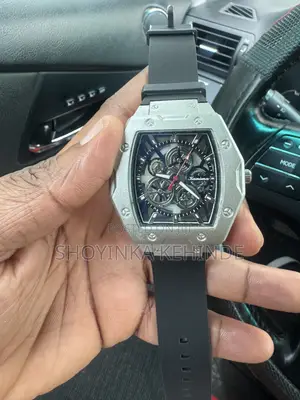 Barrel Mechanical Skeletonized Watch
