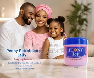 Peony Soft Petroleum Jelly – Body and Baby Care (200g by 72pcs)Soft