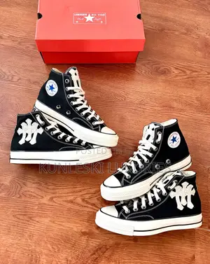 Original Chrome Heart X Converse Chuk Taylor High-Top Sneakers