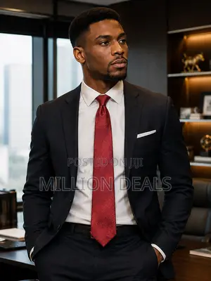 Classic Unique Men's Tie N Pocket Square