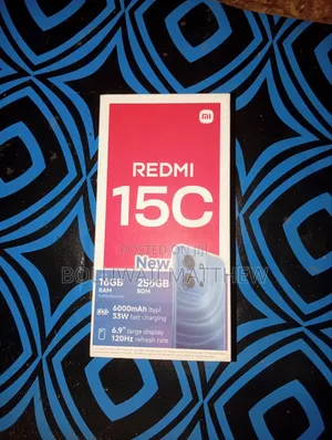 Xiaomi Redmi 15C 4G 256 GB Black