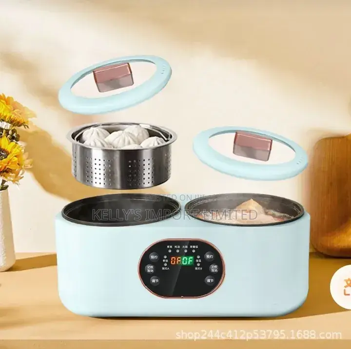 Double Compartment Electric Pot