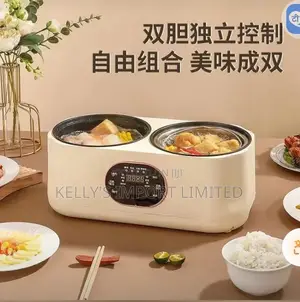 Double Compartment Electric Pot