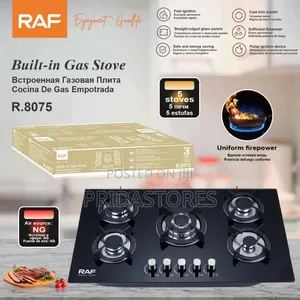 RAF 5-Burner Built in Gas Cooker