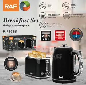 RAF Pop Up Toaster and Electric Kettle